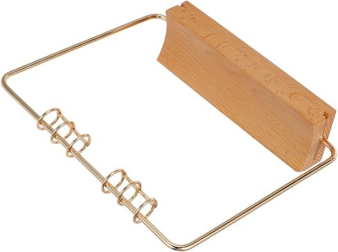 Ciieeo Desk Calendar Holder Metal Calendar Stand Iron Table Bracket Desk Date Display Flip Rack Office Bracket in Kuwait