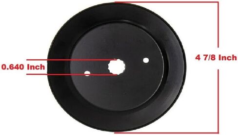 #US Parts Spindle Pulley 48 Inch for Husqvarna GTH2448T GTH2648 2348LS 2748GLS MZ48 (fantparts#96253949) in Saudi Arabia