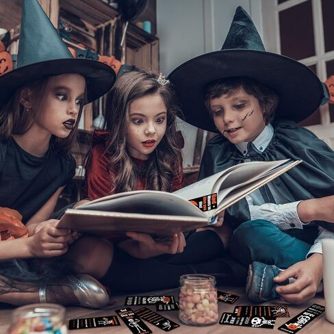 Zhanmai 200 PCS Pumpkin Porkmpks for Kids Dender Bible Asses Christian Halloween Ponclarks Bulk Halloween Pubkin Partmarkers with Ribbon for Sunday School Supplies in Kuwait