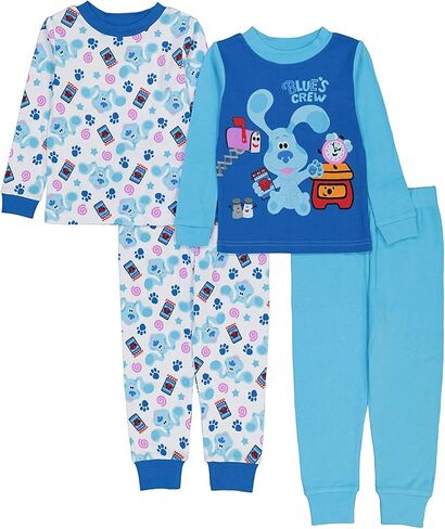 Nickelodeon Boys' Blues Clues Snug Fit Cotton Pajamas in Saudi Arabia