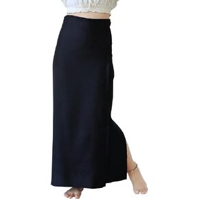 RaanPahMuang Authentic Thai Silk Wrap Skirt Waist Ties Leg Slit Traditional Art in Saudi Arabia