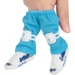 Mini Finger Skateboard Shoes, Knee Protection, Fashionable Sports Finger Pants, Suits for Skateboarders (Blue) in Kuwait