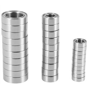 Compatible with ZD for Racing DBX-10 10421-S 9102 1/10 RC Car Spare Parts Accessories 30Pcs Metal Steel Ball Bearing Set RC Car Part Accessories in Kuwait