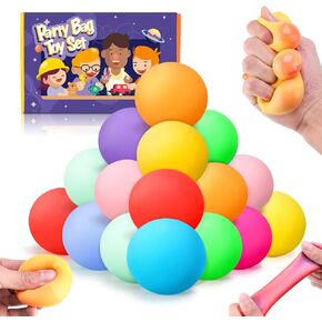 12pcs كرات الإجهاد المتغيرة للألوان-كرات تخفيف الإجهاد الناعمة القابلة للضغط للاسترخاء ، والأعمار ، ومثالية للحفلات ، والمنزل ، والفصول الدراسية ، واستخدام المكتب ، والتصميم البطيء ، المحمولة in Kuwait