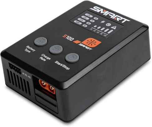 SPEKTRUM Accessories Smart G2 PowerStage حزمة: 810mAh 2S 50C Lipo Battery (IC2) ، شاحن S100 ، كتلة الطاقة 65W ، محول ، SPMXPSS210 in Kuwait