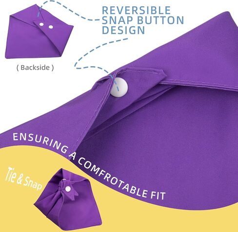أزياء Bandanas الكلب في هالوين - لا حيل فقط - شعار مطبعية عطلات الحيوانات الأليفة Bandana Snap Button وشاح ، 30-75 رطل ، سلالة متوسطة وكبيرة in Kuwait