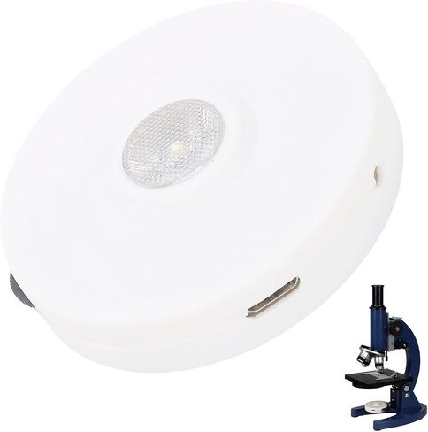 مصباح LED للمجهر ، والضوء الأبيض والمرآة LED ، والسطوع العالي الكثافة المتسق ، والتعتيم بدون خطوة ، وملحقات تناسب معظم المجاهر in Kuwait