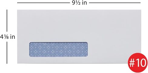 Office Depot 100% Recycled Lift Press(TM) Window Envelopes, #10 (4 1/8in. x 9 1/2in.), White, Pack Of 500, 76171 in Saudi Arabia
