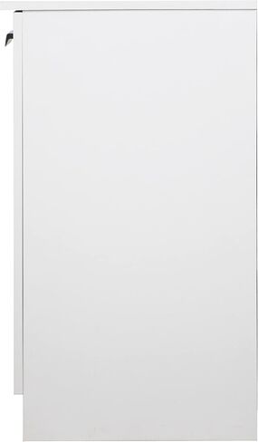 Saint Birch Alaska Wood 3 Door Credenza File Cabinet in White in Saudi Arabia