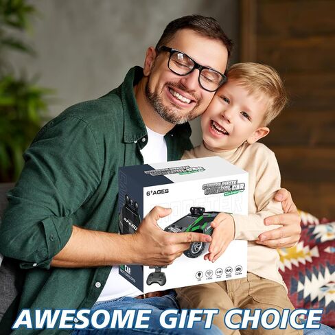 RC Cars FPV Camera RC Car with LED Lights - High Speed Remote Control Racing Truck for Adults & Kids, 1:28 Scale Hobby Grade Off-Road Buggy Gift Set, HD Live Video & Night Driving in Saudi Arabia