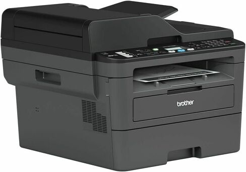 Brother MFC L26 Series Monochrome Monochrome All-in-One Laser Printer ، Printing التلقائي على الوجهين ، 250 ورقة ، لاسلكي ، طباعة متنقلة ، مع كابل طابعة MTC ، Black in Saudi Arabia