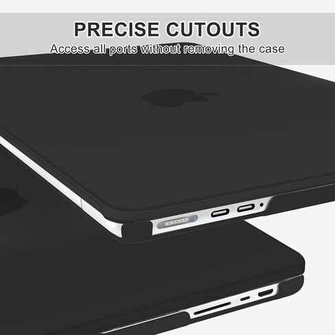 B BELK Compatible with MacBook Pro 14 inch Case 2025 2024-2021 M4 M3 M2 M1 Pro Max Chip A3112 A3185 A3401 A2918 A2992 A2779 A2442, Plastic Hard Shell Case+Keyboard Cover+Screen Protector, Transparent in Kuwait