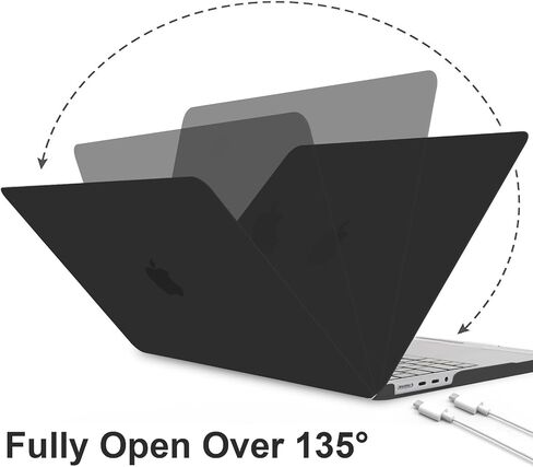 B BELK Compatible with MacBook Pro 14 inch Case 2025 2024-2021 M4 M3 M2 M1 Pro Max Chip A3112 A3185 A3401 A2918 A2992 A2779 A2442, Plastic Hard Shell Case+Keyboard Cover+Screen Protector, Transparent in Kuwait