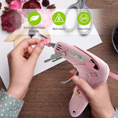 عصي الغراء الهجينة المتوهج في الظلام ، مواد EVA ، لمشاريع الإصلاح واللصق العامة للحرف DIY ، حزمة من 100 ، 5 ألوان 0.27in*4in in Kuwait