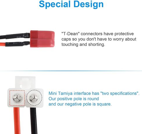 RC Lipo Battery Charger Adapter Connector Wire 8 in 1-موصل عالمي إلى كبل توصيل XT60 لـ TRX و T-Plug و Futaba و Tamiya Mini و Xt60 و EC3 و JST و Tamiya in Kuwait