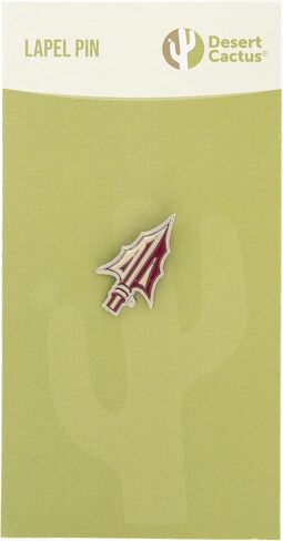Desert Cactus Florida State University Lapel Pins Seminoles FSU Logo Enamel Made of Metal (Pin B) in Kuwait
