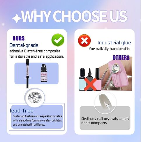 Tooth Gem Kit Professional- Include Adhesive, Cure Light, Super Bling Crystal, DIY Dental Jewelry Set, Home Teeth Gem Kit, Safe & Easy Application - Long Lasting Sparkle (Butterfly kit) in Saudi Arabia