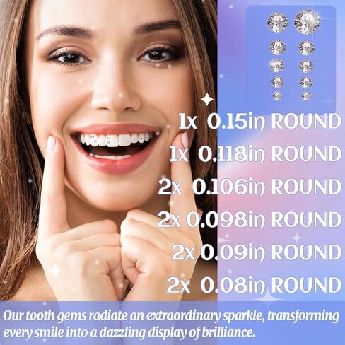 مجموعة جوهرة الأسنان المهنية - تشمل المواد اللاصقة ، والضوء العلاج ، و Super Bling Crystal ، ومجموعة مجوهرات الأسنان DIY ، ومجموعة جوهرة الأسنان المنزلية ، والتطبيق الآمن والسهل - التألق طويل الأمد (مجموعة الفراشة) in Kuwait