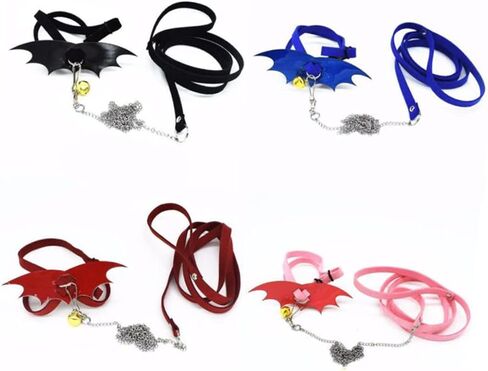 Bestonzon Turtle Wing Design Design Tharness Strap مقود قابل للتعديل للسلحفاة حبل التحكم خفيفة الوزن للمشي في الهواء الطلق لمحبي السلاحف الأسود in Kuwait