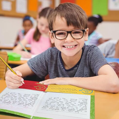 ctosree كتابة المجلدات السائبة مع عملية كتابة الجيوب 4 مجلدات الجيب بشكل كبير للطلاب معلم الأطفال أطفال (30 جهاز كمبيوتر شخصي ، كلاسيكي) in Saudi Arabia