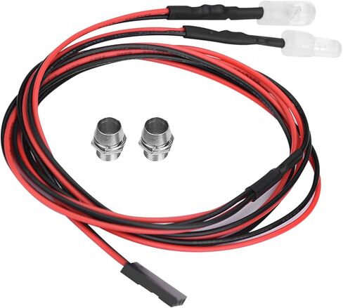 2PCS RC LED LED LED ، 5MM RC Headlight RC CAR UPGR 2PCS RC LED LIGH in Saudi Arabia
