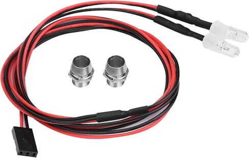 2PCS RC LED LED LED ، 5MM RC Headlight RC CAR UPGR 2PCS RC LED LIGH in Saudi Arabia