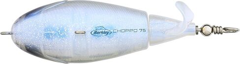 Berkley Choppo Topwater Fishing Lure, Assorted 3 Pack, 1/2 oz, 90mm Topwater, Enhanced Propeller Surface Area for Maximum Disturbance, Equipped with Sharp Fusion19 Hook in Kuwait
