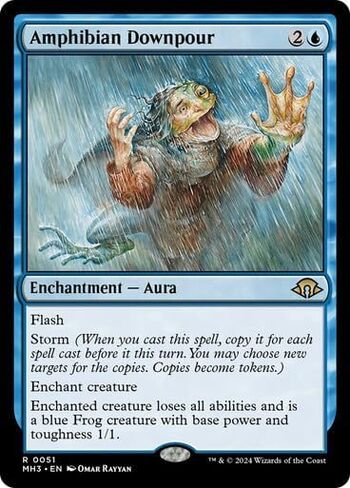 Generic Amphibian Downpour (051) MTG in Saudi Arabia