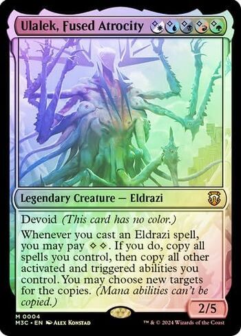 Ulalek, Fused Atrocity (Foil) (004) MTG in Saudi Arabia