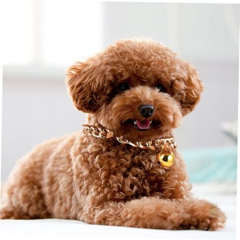 Totority 1pc Pet Bell Necklace for Dogs and Cats Pet Collar Comfortable Material Stylish Decoration for Home and Walks for Breeds in Saudi Arabia