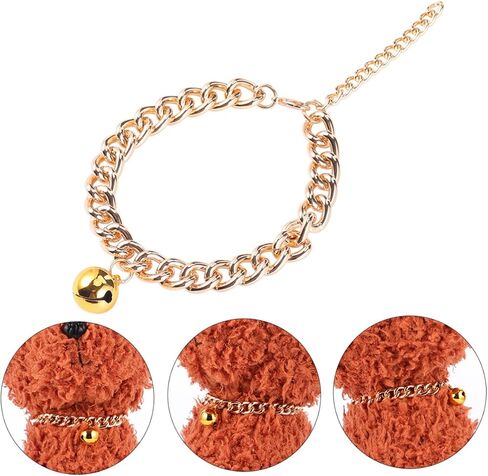 Totority 1pc Pet Bell Necklace for Dogs and Cats Pet Collar Comfortable Material Stylish Decoration for Home and Walks for Breeds in Saudi Arabia