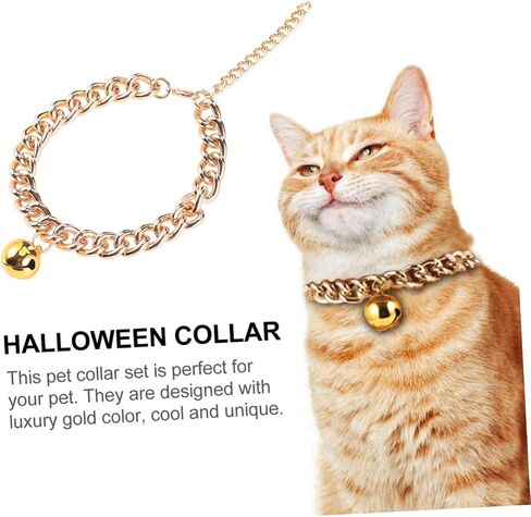 Totority 1pc Pet Bell Necklace for Dogs and Cats Pet Collar Comfortable Material Stylish Decoration for Home and Walks for Breeds in Saudi Arabia