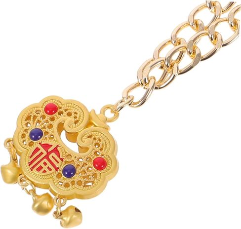 قلادة قفل طول العمر المعدني قابل للتعديل مع جرس للحيوانات الأليفة المجوهرات الأليفة المتينة للقطط والكلاب للمهرجانات والاحتفالات in Kuwait