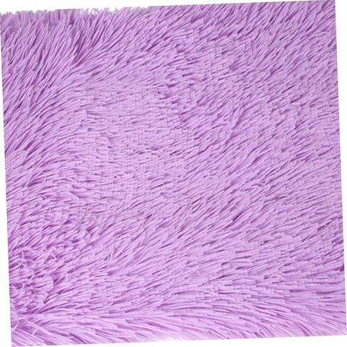 Toyvian Plush Plush Plush Darm Dark Cushion for Winter Cat Mat Meat Lightweight Actible يمكن غسلها للكلاب والقطط الأرجواني S in Saudi Arabia