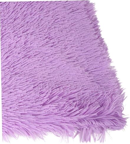 Toyvian Plush Plush Plush Darm Dark Cushion for Winter Cat Mat Meat Lightweight Actible يمكن غسلها للكلاب والقطط الأرجواني S in Saudi Arabia