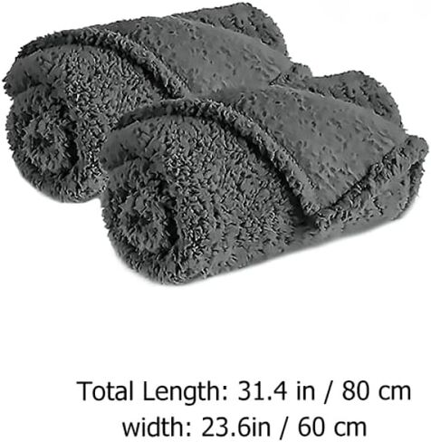 Toyvian 2pcs Pet بطانية ناعمة دافئة نوم حصيرة للكلاب القطط خفيفة الوزن لحاف مريح وسادة وسادة مريحة لجميع الفصول in Saudi Arabia