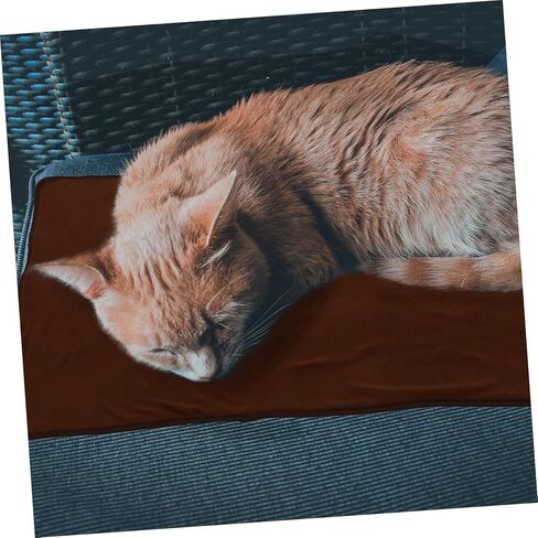GALPADA 1Pc Washable Heated Pet Blanket for Dogs Cats USB Electric Warmer Cushion Cozy Cat Mat for Winter Comfort Stylish Design for Home Use in Saudi Arabia