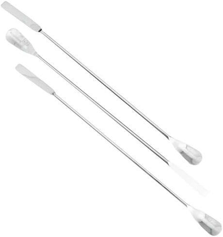 Nickel/SS Lab Spatulas with 1.63" Flat Rounded Ends; 3/Pk in Saudi Arabia