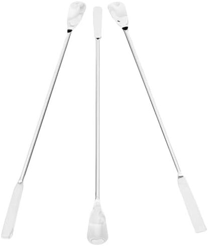 Nickel/SS Lab Spatulas with 1.63" Flat Rounded Ends; 3/Pk in Saudi Arabia