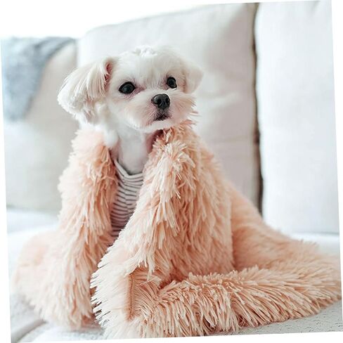 Warm Plush Pet Blanket Mat for Dogs Cats Cozy Double Sleep Cushion for Breeds for Indoor Outdoor Use in Saudi Arabia
