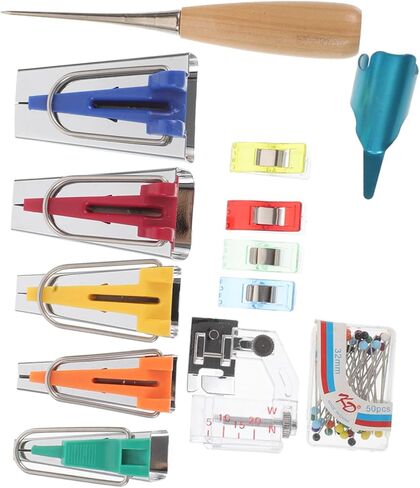 DIYEAH 1SET BIAS MAKER TAPE SET SET SELTING SEILING BIAS TAPERANCES ALPPLICEMENTS PROFECENT in Kuwait