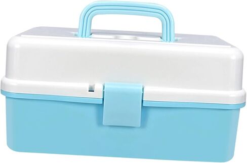 Art Supply Box Portable Storage Container for Crafts Makeup and Daily Essentials Material for Home Organization and Travel in Saudi Arabia