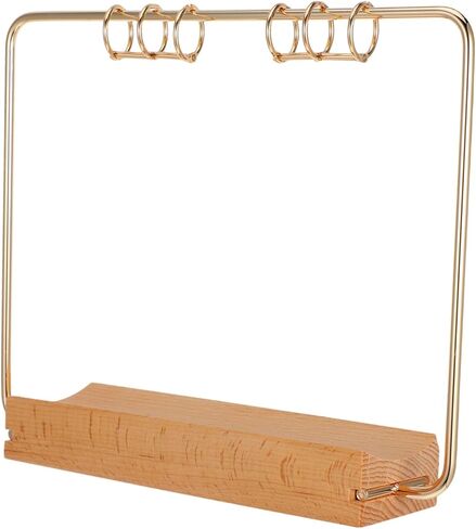 Zerodeko Metal Desk Calendar Stand for Office Date Display Rack Rack Factletop Flip Rack in Kuwait