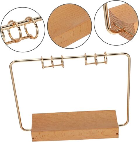 Zerodeko Metal Desk Calendar Stand for Office Date Display Rack Rack Factletop Flip Rack in Kuwait