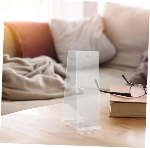 Zerodeko Acrylic Desk Calendar حامل شفاف أنيق عرض عرض أنيقة لمكتب ديكور المنزل المدمج مكتب التقويم in Saudi Arabia