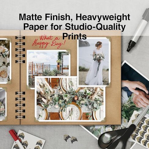 Staples Ultra Premium Matte Photo Paper ، 13 بوصة W × 19 بوصة L ، 40/Carton (ST19896VS) in Saudi Arabia
