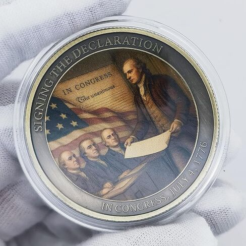 250 عملة تحدي الذكرى السنوية للاستقلال الأمريكي - 1776-2026 ، تكريم إعلان توقيع الاستقلال (250 أ) in Kuwait