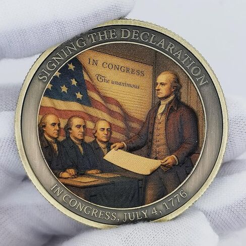 250 عملة تحدي الذكرى السنوية للاستقلال الأمريكي - 1776-2026 ، تكريم إعلان توقيع الاستقلال (250 أ) in Kuwait