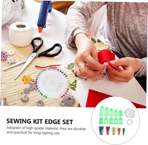 OSALADI Bias Tape Maker Kit Biasing Strips Tool Kit Edging Fabric Bias Tape Sewing Tool in Saudi Arabia