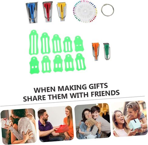 Veemoon Professional Bias Tape Maker Tool Fabric Sewing Kit DIY Quilting Tools Sewing Supplies in Saudi Arabia